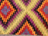 Vintage Kilim Rug 257 cm x 170 cm Handcrafted Wool Cotton