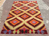 Vintage Kilim Rug 257 cm x 170 cm Handcrafted Wool Cotton
