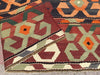 Vintage Kilim Rug 259 x 172 cm Hand Spun Wool Cotton
