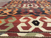 Vintage Kilim Rug 259 x 172 cm Hand Spun Wool Cotton