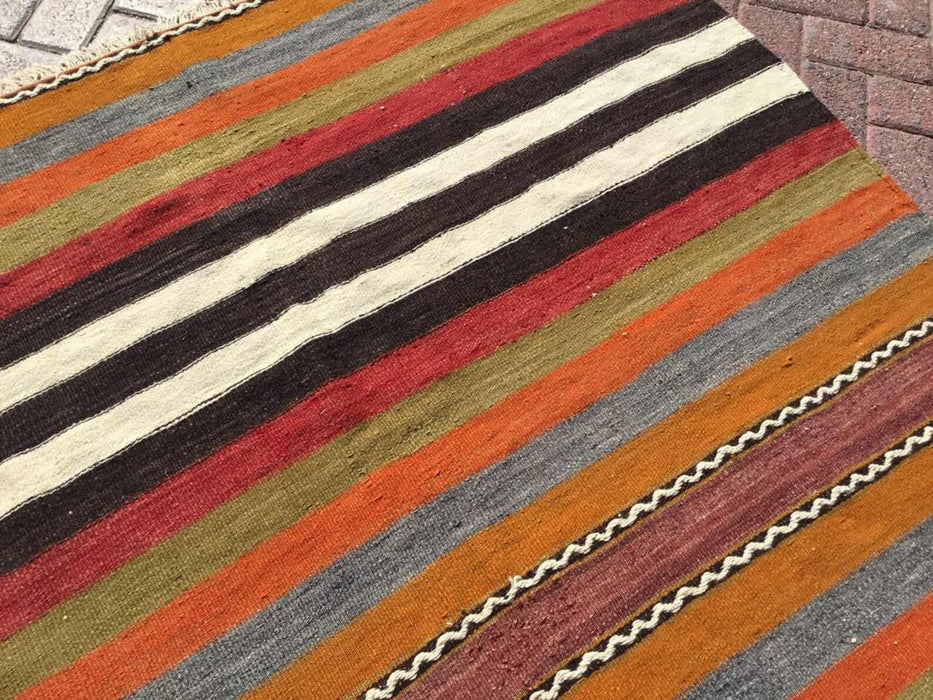 Vintage Kilim Rug 261cm x 154cm Western Turkey 50 Years Old