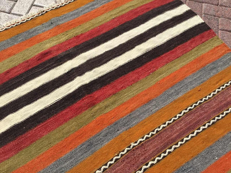 Vintage Kilim Rug 261cm x 154cm Western Turkey 50 Years Old