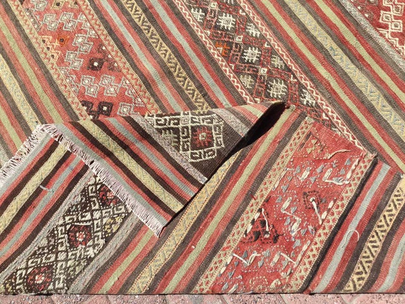 Vintage Kilim Rug 265cm x 152cm #109 Western Turkey