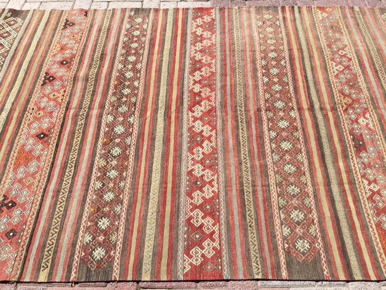 Vintage Kilim Rug 265cm x 152cm #109 Western Turkey