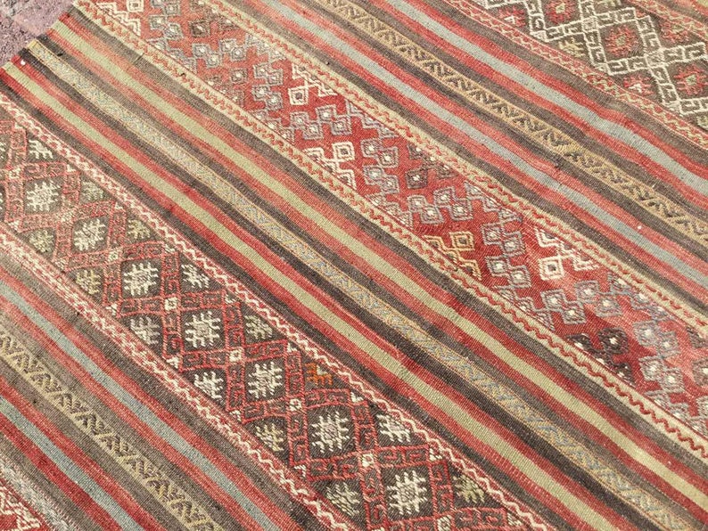 Vintage Kilim Rug 265cm x 152cm #109 Western Turkey