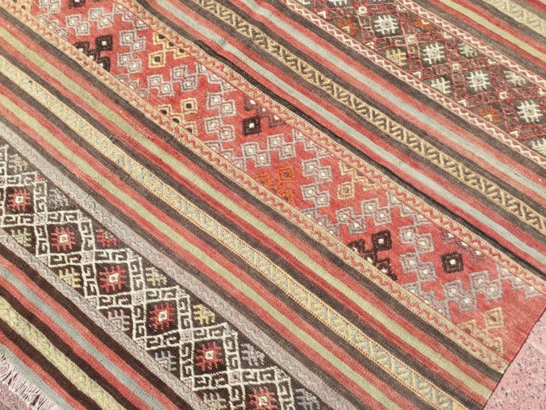 Vintage Kilim Rug 265cm x 152cm #109 Western Turkey