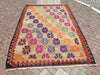 Vintage Kilim Rug 267cm x 171cm Handwoven from Turkey