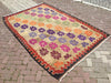 Vintage Kilim Rug 267cm x 171cm Handwoven from Turkey