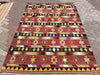 Vintage Kilim Rug 267cm x 175cm Handwoven Wool Turkey