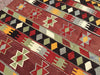 Vintage Kilim Rug 267cm x 175cm Handwoven Wool Turkey