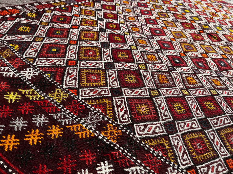Vintage Kilim Rug 268cm x 154cm Western Turkey