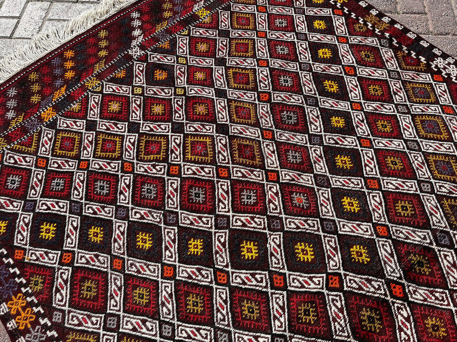 Vintage Kilim Rug 268cm x 154cm Western Turkey