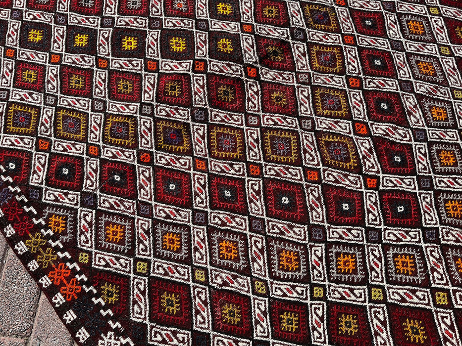 Vintage Kilim Rug 268cm x 154cm Western Turkey