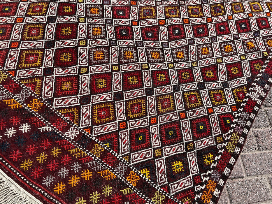 Vintage Kilim Rug 268cm x 154cm Western Turkey