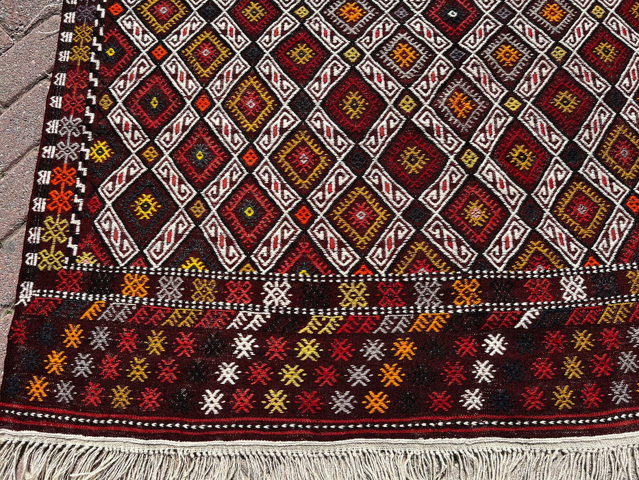 Vintage Kilim Rug 268cm x 154cm Western Turkey
