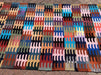 Vintage Kilim Rug 269cm x 143cm Handmade Wool Cotton