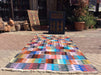 Vintage Kilim Rug 269cm x 143cm Handmade Wool Cotton