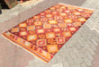 Vintage Kilim Rug 270cm x 163cm Handmade Wool Cotton
