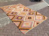 Vintage Kilim Rug 271cm x 180cm Handmade Wool Cotton
