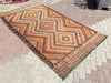 Vintage Kilim Rug 275cm x 162cm Eastern Turkey Wool Cotton