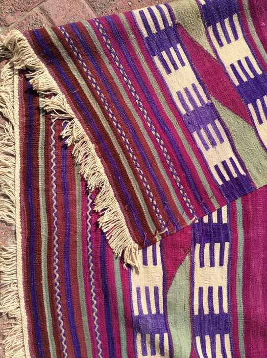 Vintage Kilim Rug 276cm x 156cm Handwoven Wool