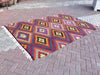 Vintage Kilim Rug 276cm x 181cm Handmade Wool Cotton