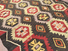 Vintage Kilim Rug 280cm x 174cm Hand Spun Wool Cotton