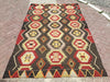 Vintage Kilim Rug 280cm x 174cm Hand Spun Wool Cotton