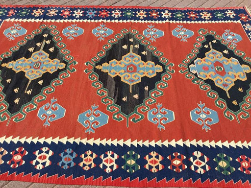 Vintage Kilim -matto 281cm x 191cm Itä-Turkki