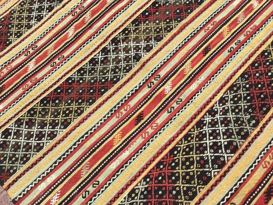 Vintage Kilim Rug 288cm x 147cm From Turkey