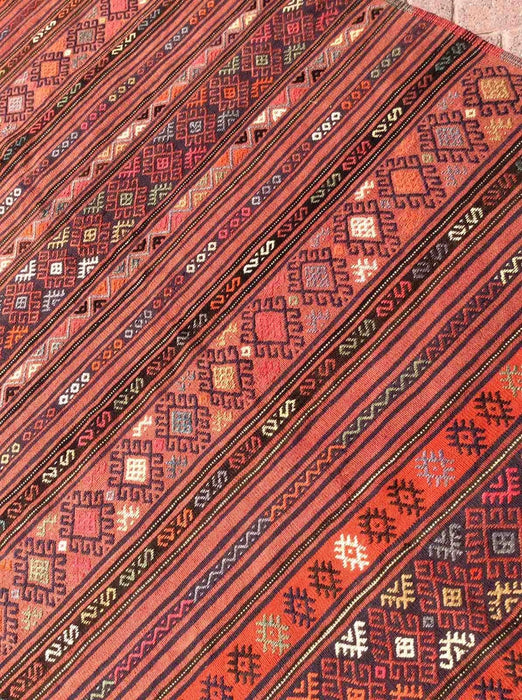 Vintage Kilim Rug 288cm x 176cm Handmade in Turkey