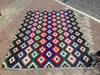 Vintage Kilim Rug 290cm x 210cm Hand Spun Wool Cotton