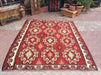Vintage Kilim Rug 296cm x 236cm Hand-Spun Wool Cotton