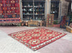 Vintage Kilim Rug 296cm x 236cm Hand-Spun Wool Cotton