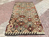 Vintage Kilim Rug 298cm x 152cm Hand Spun Wool Turkey