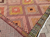 Vintage Kilim Rug 300cm x 180cm Handmade Wool Cotton