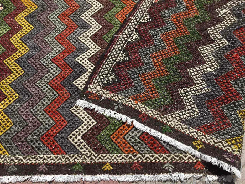 Vintage Kilim Rug 300cm x 211cm Eastern Turkey