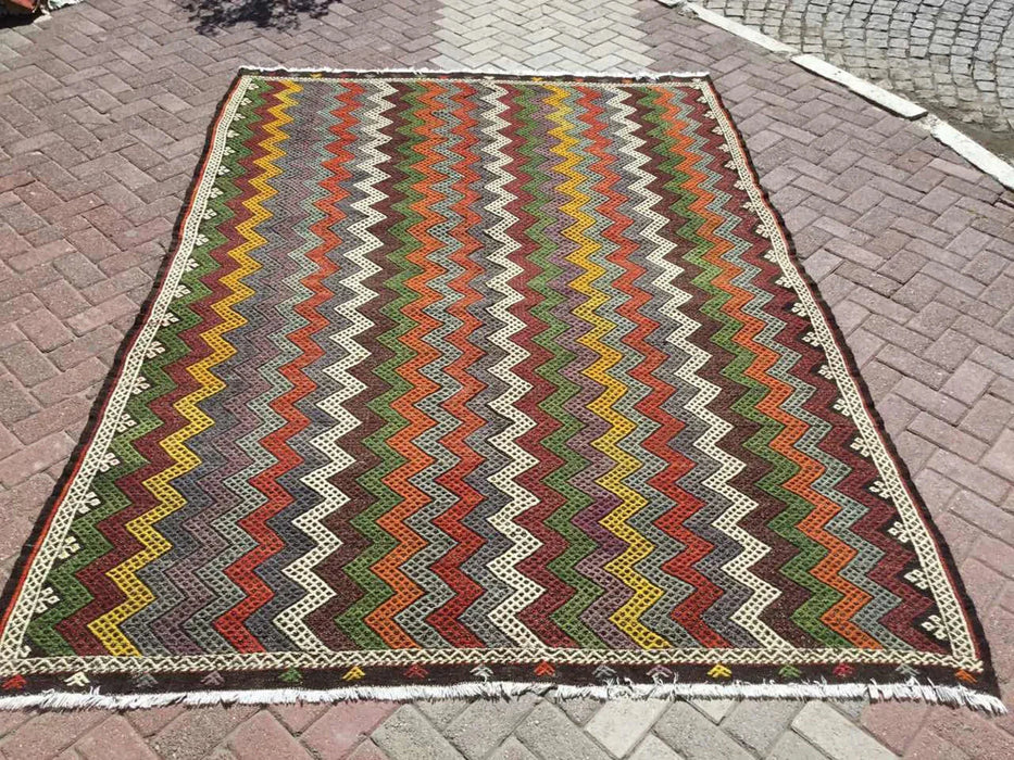 Vintage Kilim Rug 300cm x 211cm Eastern Turkey