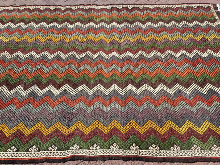 Vintage Kilim Rug 300cm x 211cm Eastern Turkey