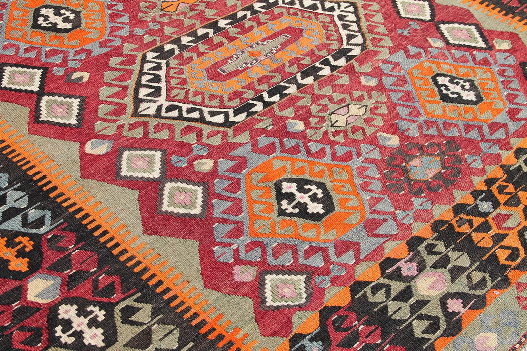 Vintage Kilim Rug 305cm x 221cm Handmade Western Turkey