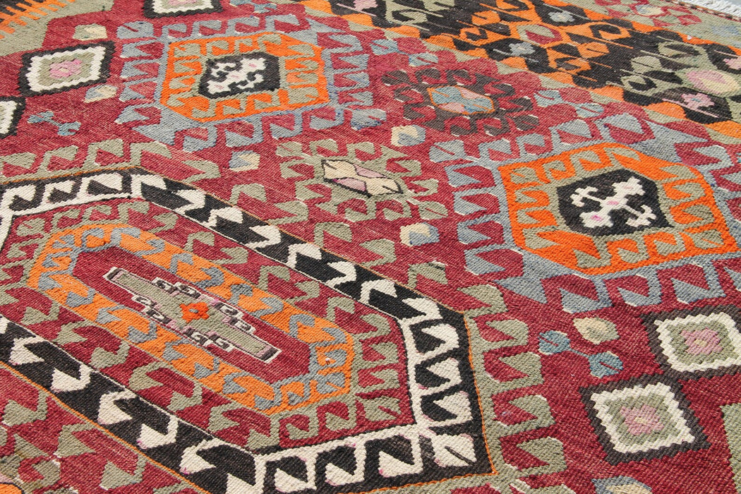 Vintage Kilim Rug 305cm x 221cm Handmade Western Turkey
