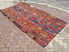 Vintage Kilim Rug 306cm x 153cm Handmade Turkey 60 Years Old