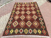 Vintage Kilim Rug 306cm x 186cm Hand-Spun Wool