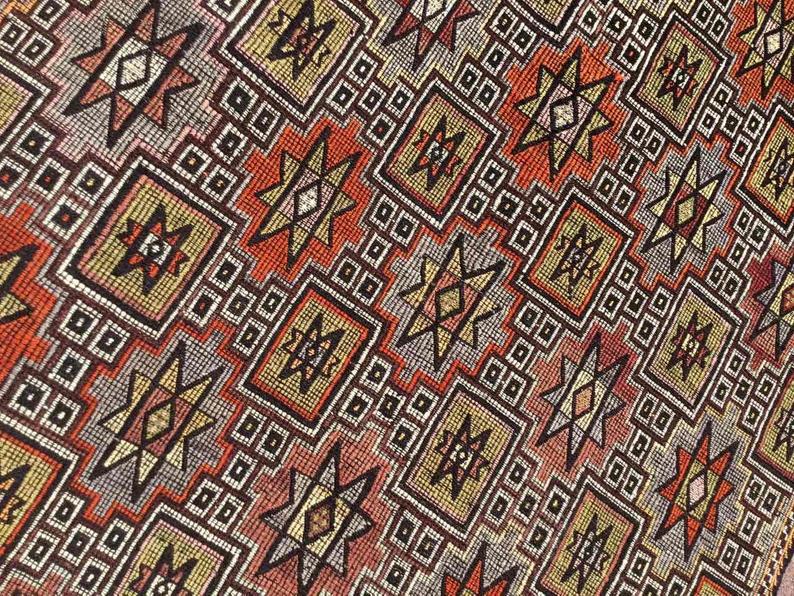 Tappeto Kilim vintage 310 cm x 161 cm dalla Turchia occidentale