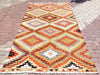 Vintage Kilim Rug 310cm x 171cm Handcrafted Wool Cotton