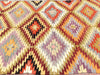 Vintage Kilim Rug 310cm x 171cm Handcrafted Wool Cotton