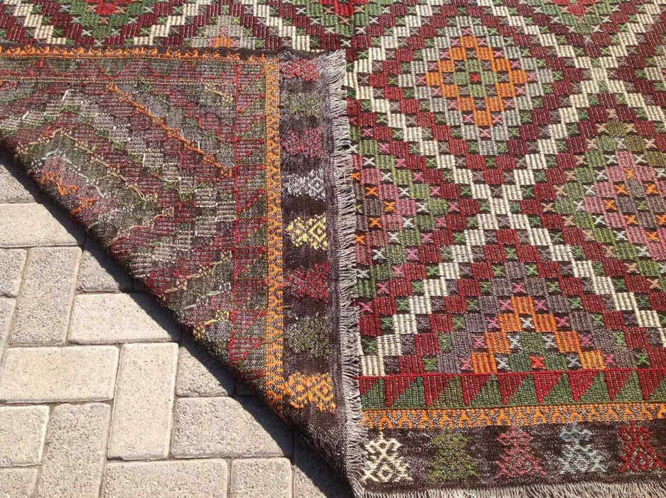 Tappeto Kilim vintage 310 cm x 205 cm Prodotto in Turchia