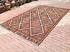 Vintage Kilim Rug 310cm x 205cm Made in Turkey