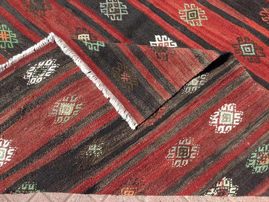 Vintage Kilim Rug 310cm x 209cm From Western Turkey