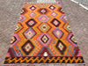 Vintage Kilim Rug 312cm x 180cm Hand Spun Wool Cotton
